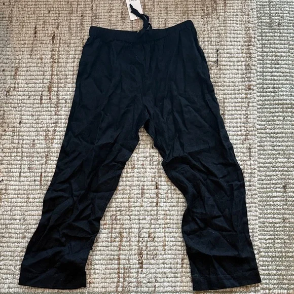 Quince linen Black pants - Picture 2 of 2